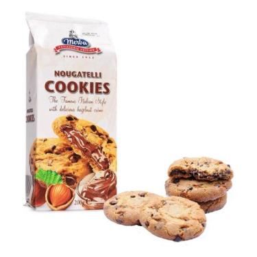 Imagem de Biscoito Cookies Holandês Merba Chocolate Com Creme De Avelã - Banketb