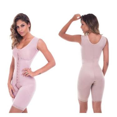 Imagem de Cinta Pós Cirúrgica Prótese Silicone Abdominoplastia Lipoaspiração Abd