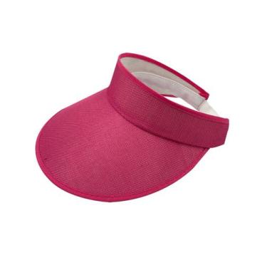 Imagem de Viseira Chapeu Praia E Campo Aba Larga - RPires, Pink, Unico