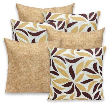 Imagem de Kit 6 Capas de Almofada Gorgurinho 40x40cm Lisas e Estampadas - Bem Me