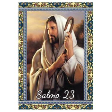 Imagem de 1.000 Santinhos Salmo 23 (oração no verso) - 7x10 cm - Santinhos do Br