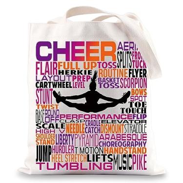 Imagem de BWWKTOP Bolsa de ombro para líder de torcida para líderes de torcida Cheer Mom Cheer Coach Gifts, Cheer, One Size