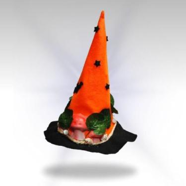 Imagem de Chapéu Bruxa Da Floresta Preto Com Cogumelo Festa Halloween - Usina de