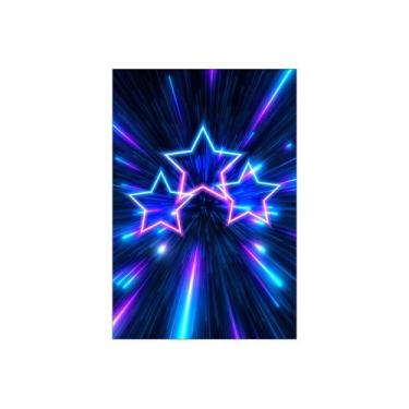 Imagem de Painel De Festa Vertical 1,50 x 2,20 - Efeito Neon Símbolos 017 - Via 
