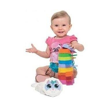 Imagem de Brinquedo de Empilhar Educativo/Treino Baby Gatinha Mercotoys - Plena 