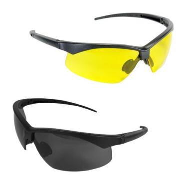 Imagem de Óculos Bike Ciclismo Evolution Kit 2 Unidades Diurno Noturno - CARBOGR