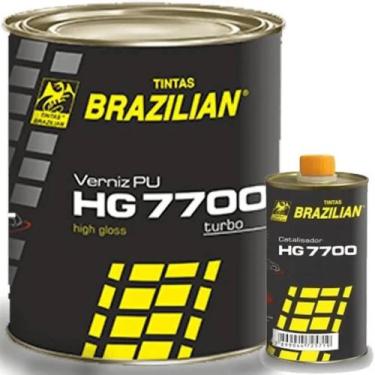 Imagem de Verniz Automotivo 770 Brazilian 900ml + Catalisador - Brazilian Tintas
