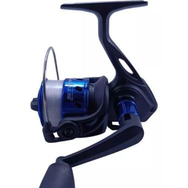 Imagem de Molinete Marine Sports Star 3 Com Linha, Star 3 azul