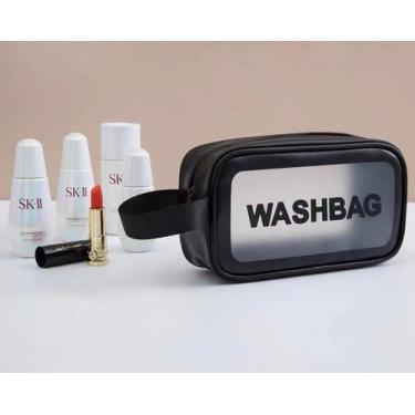 Imagem de Necessaire Transparente Organizadora Maquiagem NS-3357 - Novo Século, 