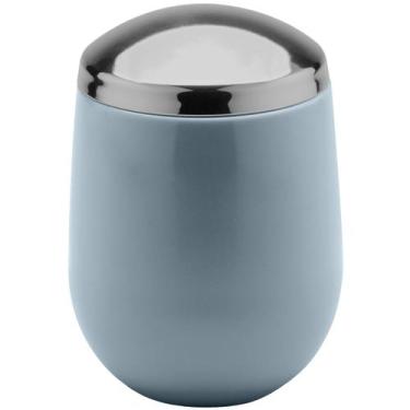 Imagem de Porta Algodão Cotonete Pote Para Pia Banheiro Bancada Belly - Ou