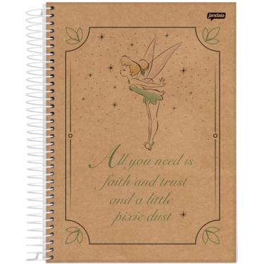 Imagem de Caderno Espiral Univ CD 1 Matéria 80 Fls Tinker Bell Kraft All You Need FSC - Jandaia