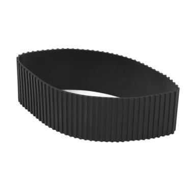 Imagem de Substituição do Anel de Borracha do Aperto do Zoom da Lente para Lente 24-70mm F2.8 SEL2470 GM, Aperto do Zoom da Lente para Lente 24 a 70mm F2.8 SEL2470 GM Preto