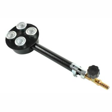 Imagem de Queimador Para Fogão Pasteleiro Pequeno Com Registro Roa - ROA 