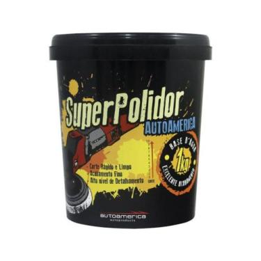 Imagem de Massa de polir super polidor b. agua - autoamerica - 1kg