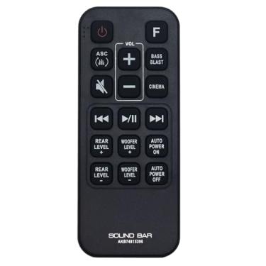 Imagem de Substituição de controle remoto para LG Soundbar SJ4R (SJ4R, SPJ4B-W), SPJ4-S (SPJ4-S, S65S3-S) da AIDITIYMI AKB74815396