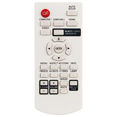 Imagem de Controle remoto de substituição N2QAYA000110 compatível com projetor LCD Panasonic PT-LW330 PT-LW280 PT-LB360 PT-LB330 PT-LB300 PT-LB280 PT-TW340 PT-TW341R PT-TW340 PT-TW250 PT-TX400 peças T-TX310