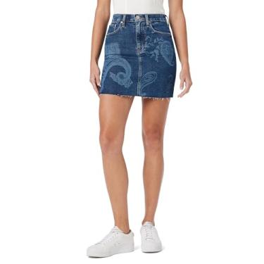 Imagem de HUDSON Minissaia feminina Viper, Paisley índigo, 30