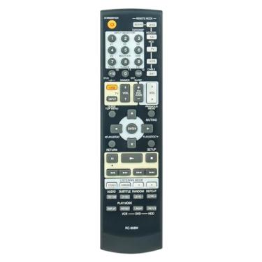 Imagem de ALLIMITY Controle remoto de substituição RC-668M compatível com receptor AV Onkyo 4K 5.1Ch Dolby HT-R640 HTR640 HT-S894 HTS894 HTS894B HT-S894B