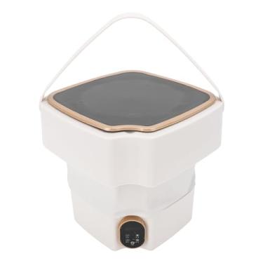 Imagem de Máquina de Lavar Portátil de Grande Capacidade, Lavadora Dobrável Com Mangueira de Drenagem para Dormitório de Apartamento, Lavadora Automática Com Capacidade de 18L para