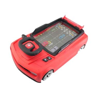 Imagem de YIJU Brinquedo de volante, jogo de carro de condução de aventura, desenvolvimento de brinquedo de aprendizagem educacional simulado para crianças de 3 4 5, Vermelho