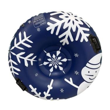 Imagem de Generic Brinquedo inflável do trenó do inverno do tubo da neve pvc 120cm diâmetro brinquedo inflável dos esportes do trenó para atividades ao ar livre da
