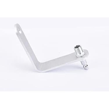 Imagem de Gancho de viga em forma de L para carpinteiro (alumínio) para pistolas de pregos com encaixe de ar NPT de 1/10.2 cm e 3/20.3 cm