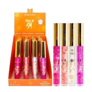 Imagem de Lip Oil Raios De Sol Brilho Intenso Box 24 Un - Mia Make