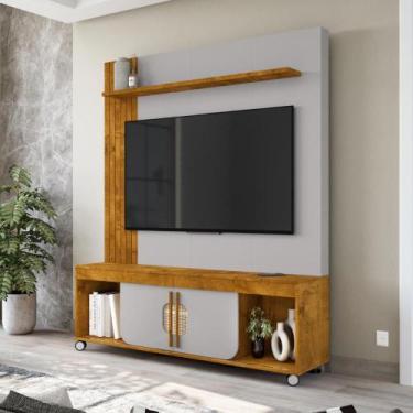 Imagem de Home TV 65 Polegadas Maldivas Naturalle Off-White - CasaH