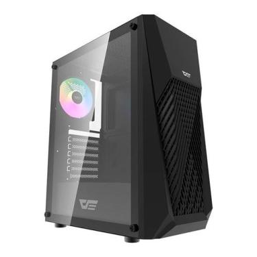 Imagem de Gabinete Gamer Aigo DarkFlash DK150, Mid-Tower, Lateral de Vidro, Com 