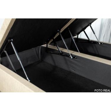 Imagem de Cama Box Baú King Size Bipartido Premium 186x198x40cm