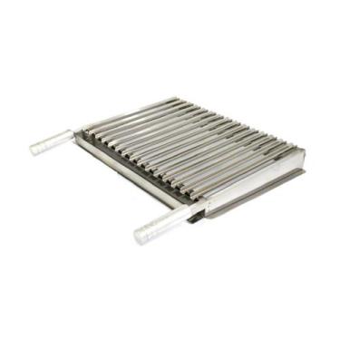 Imagem de Grelha Argentina Inox 67x65 C Aba Churrasco Parrilla GAL740E - INOX LA
