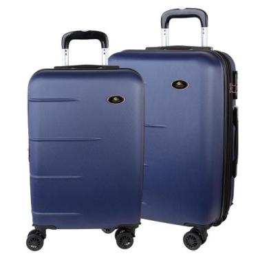 Imagem de Malas Viagem Bordo Rodas 360 Fibra Rígida ABS Expansível - World Onboa