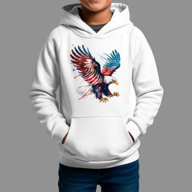 Imagem de Moletom Canguru Infantil Country Casual Moda Country Inverno Capuz e B
