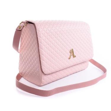 Imagem de Bolsa Feminina Baú Tampinha Alça Transversal Ajustável Lançamento - M 