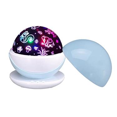 Imagem de Magics Ball Light, Gorgeous Stage Disco Bar Light Mini Tamanho Leve RGB Lâmpada Com Modo Rotativo para DJ de Clube Show Home Party Ballroom Bands Festival de Casamento (BLUE)