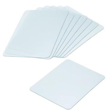 Imagem de Pacote com 20 lentes de substituição de proteção de soldagem 4,5 x 3,5 polegadas (115 mm x 88 mm), capa de lente transparente para filtro de solda de escurecimento automático solar, transparente