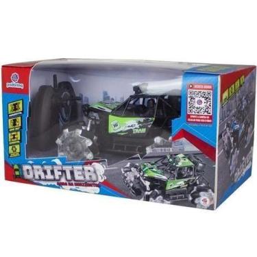 Imagem de Carrinho De Controle Remoto Drifter Verde - Polibrinq CAR225