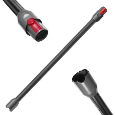 Imagem de Qygba Tubo de substituição para bastão sem fio Dyson V12 Detect Slim, acessórios de substituição para Dyson V10 Digital Slim, peças de substituição de vácuo de extensão, 73 cm (cinza)