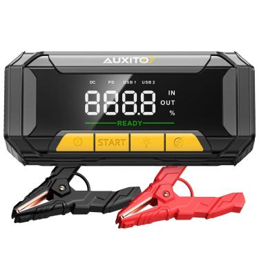 Imagem de Bateria de carro Jump Starter auxito 8000A portátil de 20.000 mAh