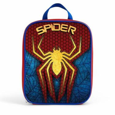 Imagem de Lancheira Térmica Escolar Masculina Bolsa Infantil Menino - RDM