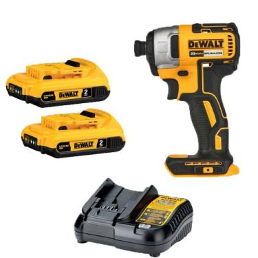 Imagem de Parafusadeira De Impacto 20V DCF7871 2x 2.0Ah DeWALT Bi-Volt