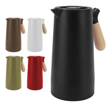 Imagem de Garrafa Termica 1 Litro Chá Café Nórdica Lund Parede Dupla MR1077 - Mori