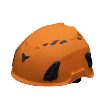 Imagem de Dynwave Hard -chapéu de capacete ao ar livre para adultos Chefe de absorver hardhat half cúpide capacete para esportes drifting resgate Construction Cabing, Laranja