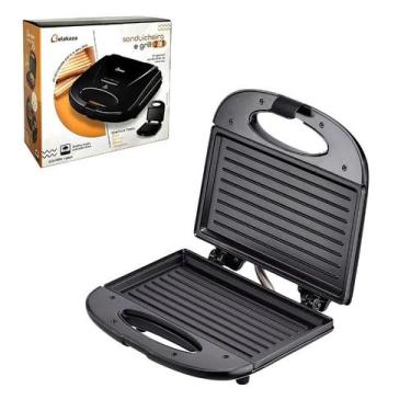 Imagem de Grill Elétrico com Sanduicheira BelaKasa 2 em 1 220V, 220V