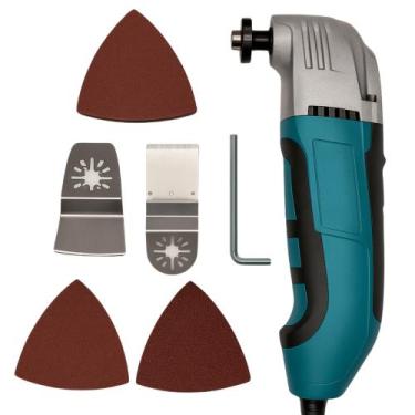 Imagem de Multi Ferramenta Oscilante Elétrica 6 Velocidades 300w + Acessórios 22