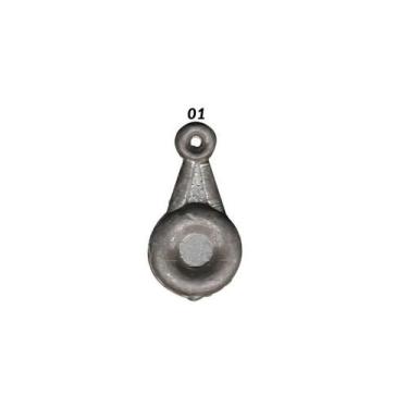 Imagem de Chumbo gota para pesca com 2 unidades - BellaPesca, N° 01, 1 unidade