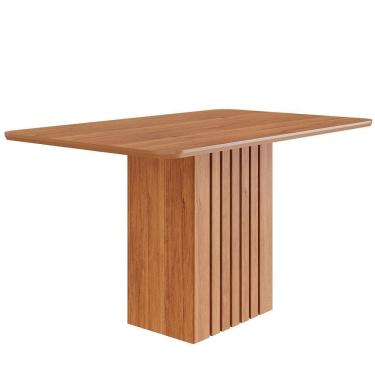 Imagem de Mesa de Jantar Quadrada Ana 130x80 com Tampo em MDF - Cimol Móveis