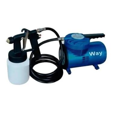 Imagem de Compressor De Ar Direto 1/4Hp 190W 50Psi Pressão Bivolt - Nakazaki