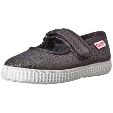 Imagem de Tênis unissex Mary Jane da Cienta, Cinza, 5 Toddler