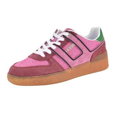 Imagem de GUESS Tênis feminino Inart, Médio Rosa Multi 663, 36